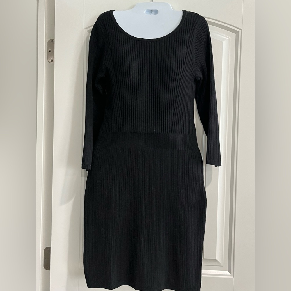 Gap Rib Long Sleeve Sweater Dress